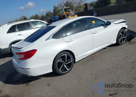 2021 Honda Accord Sport Special Edition из США, поврежденный, VIN 1HGCV1F42MA041441